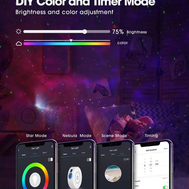 Smart Galaxy Projector - Create Your Own Cosmic Oasis