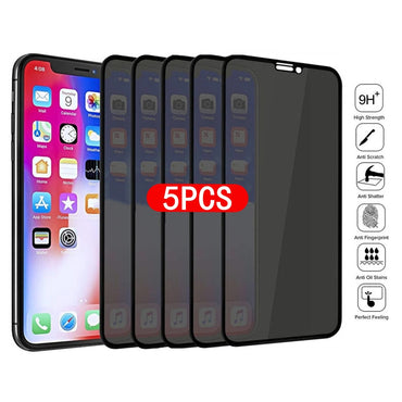 1-5Pcs Privacy Screen Protectors for IPhone