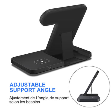 Qi Wireless Fast Charging Dock For Apple