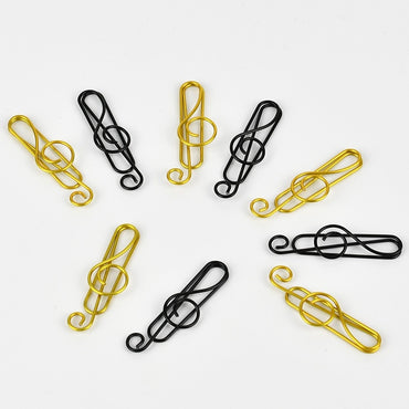 Creative Paper Clips Music Note Shaped