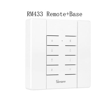 2021 New SONOFF RM433 8 Keys Multipurpose 433 MHz RF Remote Controller Works with SONOFF RF/Slampher/4CH Pro/TX Series/RF Bridge