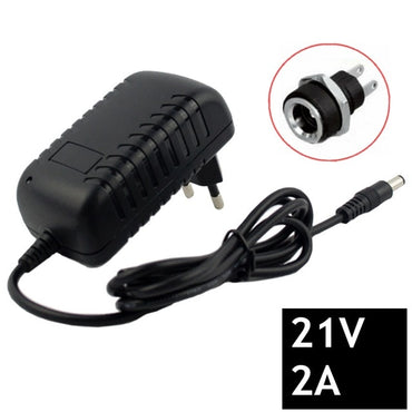 21V 2A 18650 Lithium Battery Charger
