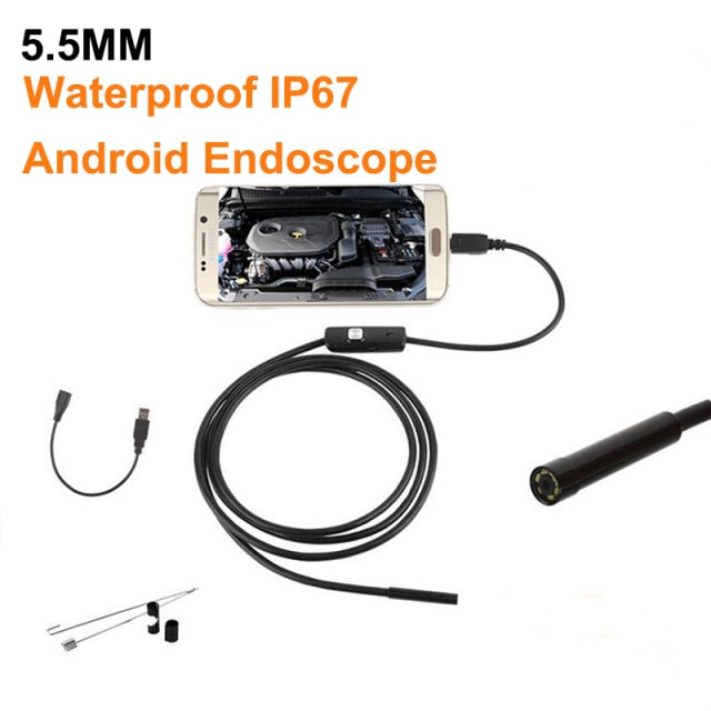 Waterproof Flexible Endoscope Camera