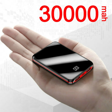 Mini Portable Power Bank 30000mAh