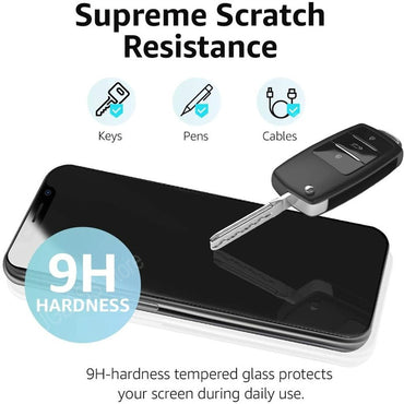 3PCS Protective Glass on For iPhone