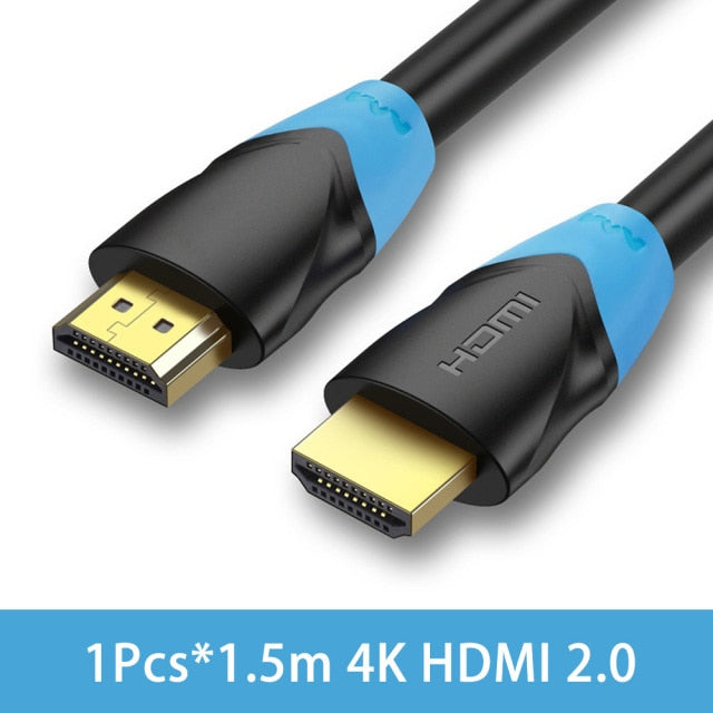 4K 2K 3x1 HDMI Cable Splitter HD 1080P Video Switcher