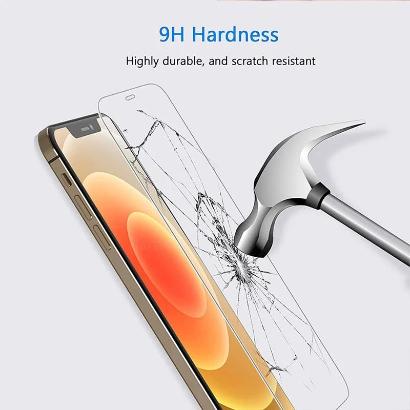 4pcs Tempered Glass Screen Protector For iphone