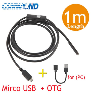 7mm Endoscope Camera Micro USB OTG Type C