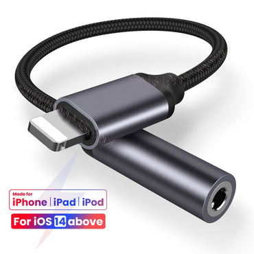 8 Pin to 3.5mm Jack AUX Cable For iPhone