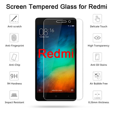 9H Hard Tempered Protective Glass For Xiaomi