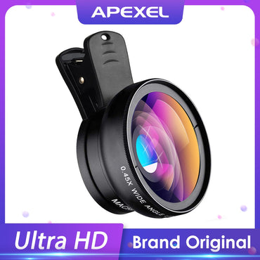 APEXEL Phone Lens kit 0.45x Super Wide Angle