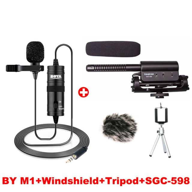 BOYA BY-M1 3.5mm Lavalier Lapel Microphone