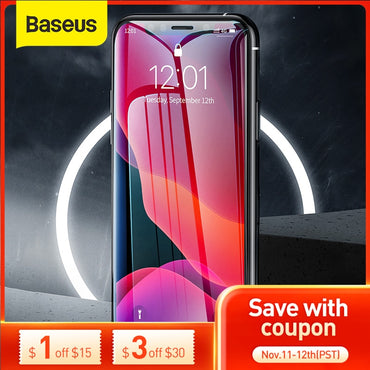 2Pcs  Baseus Tempered Glass  0.3mm Screen Protector For iPhone