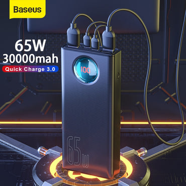 Baseus 30000mAh 65W Q.C 3.0 Power Bank