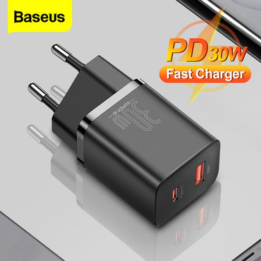 Baseus Fast Charge  Super Si 30W USB C Charger Adapter