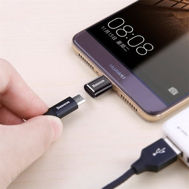 Baseus USB C Adapter OTG  USB-C Male To Micro USB Type-C Adapter