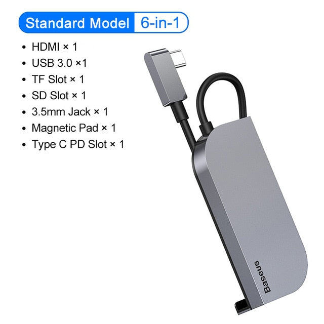 Baseus USB C HUB Type to HDMI-compatible