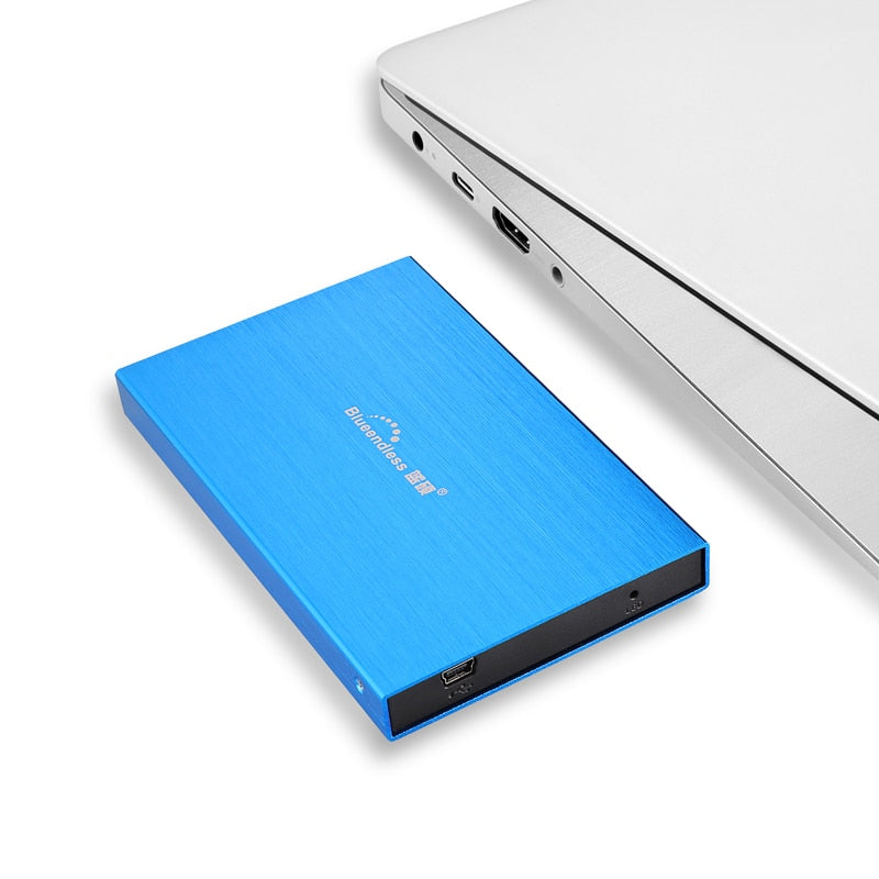 Blueendless 2.5" HDD Portable External Hard Drives USB 2.0