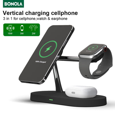 Bonola 3 in 1 Magnetic Wireless Charger