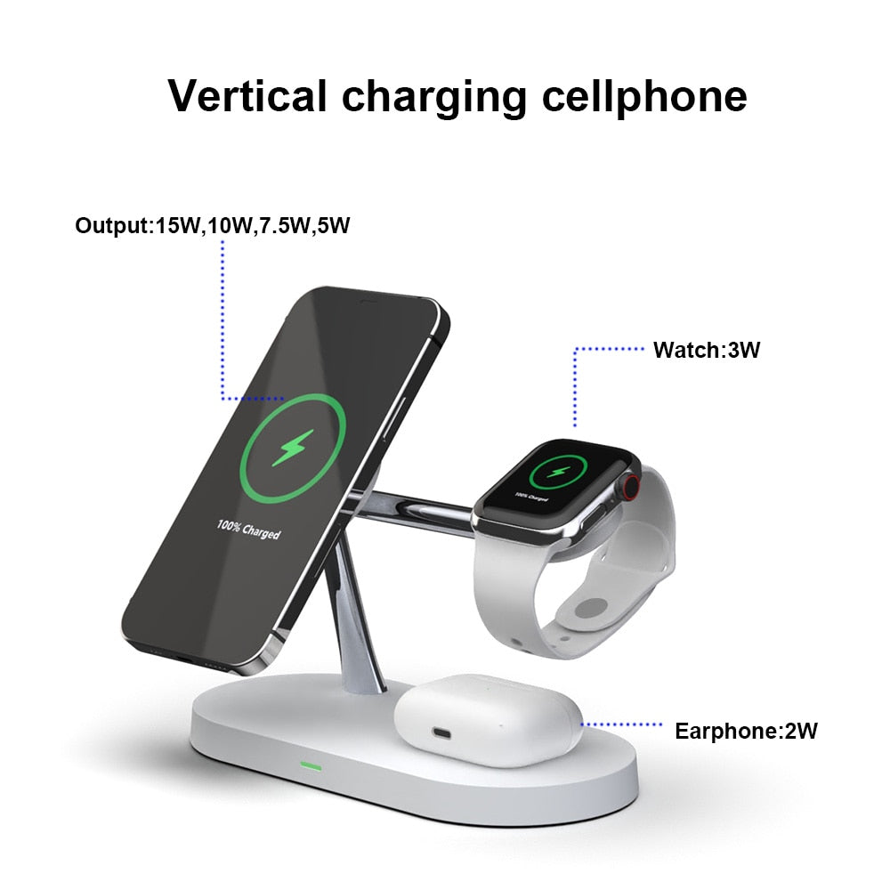 Bonola 3 in 1 Magnetic Wireless Charger