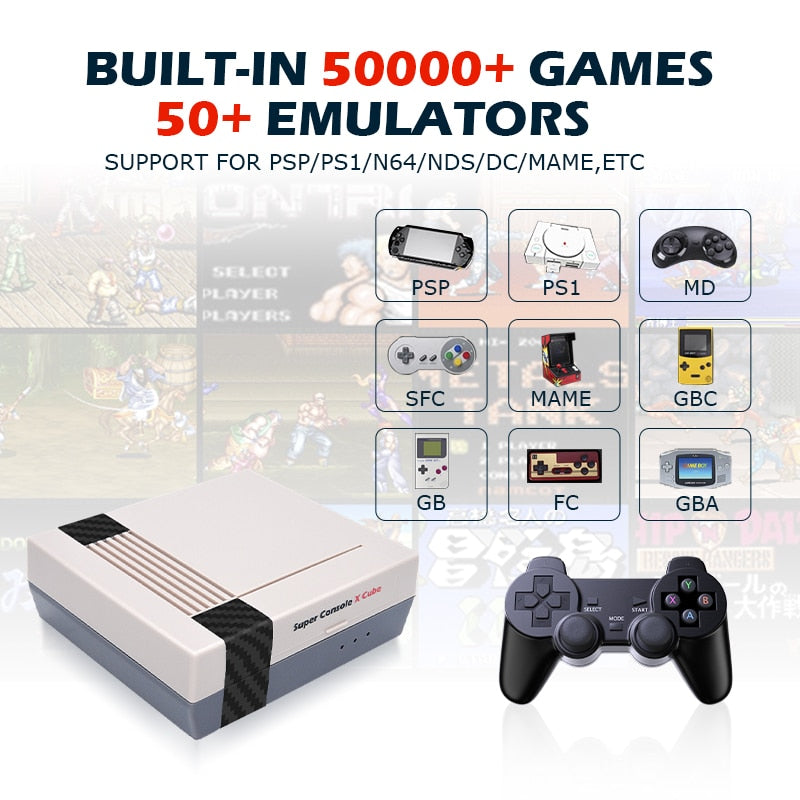 Retro Video Game Consoles Emulator With 50000 Games