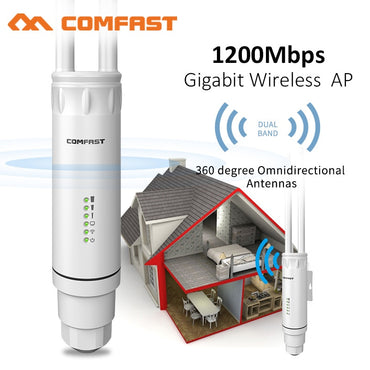 Comfast High Power AC1200 Outdoor Wireless Wifi Repeater