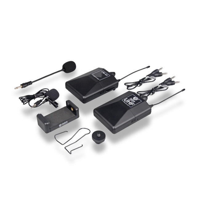 Debra Audio UHF Wireless Lavalier Microphone with 30 Selectable Channels