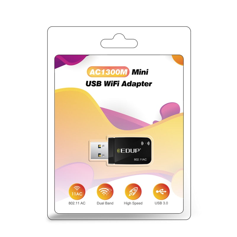 EDUP 300M-1300Mbps Mini USB3.0 Wifi Adapter