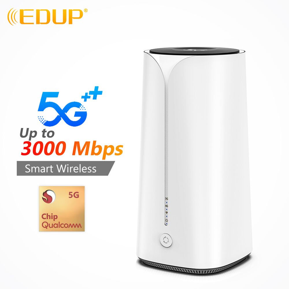 EDUP 5G CPE Wi-Fi 6 Qualcomm Chipset Smart Wireless Router
