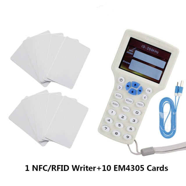 10 Frequency RFID Reader Writer