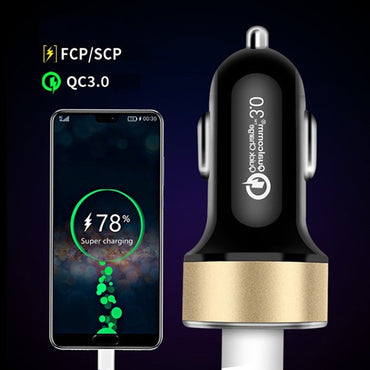 Car Charger fast Charge QC 3.0