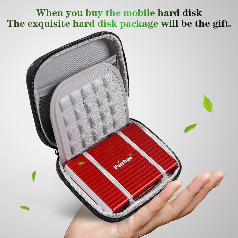 Feishuo  Portable External Hard Drive Disk  HDD 2.5''