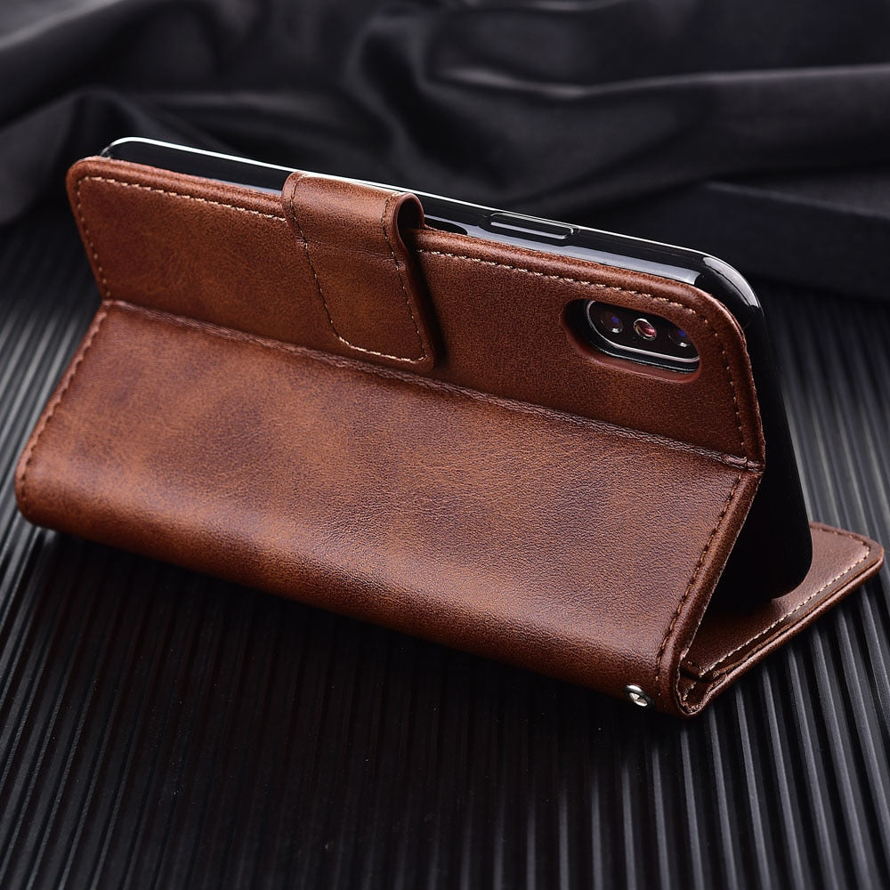 Flip Wallet Leather Case for Xiaomi Redmi