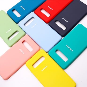 Soft Liquid Silicone Shockproof  Case For For Samsung Galaxy