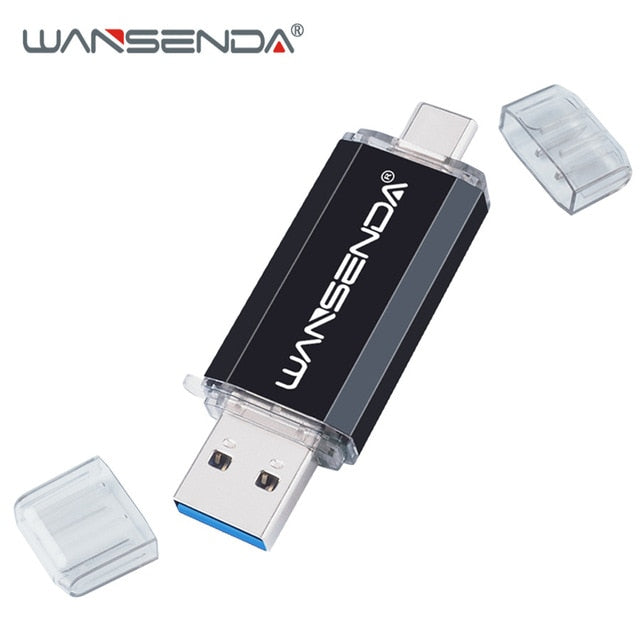 WANSENDA OTG USB Flash Drive Type C