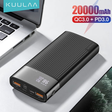 KUULAA fast charger 20000mAh Power Bank
