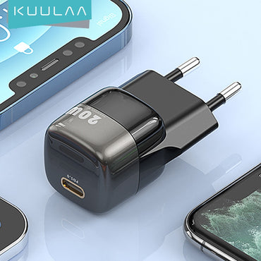 KUULAA Super Si USB C Charger 20W Type C