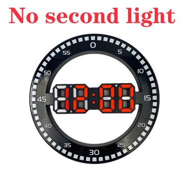 3D LED Digital Desk Or Wall Clock