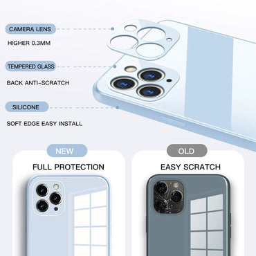 Scratch-Resistant Liquid Glass Case For iPhone