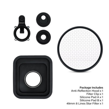 Anti-Reflection Hood & Filter Clip Kit for iPhone