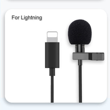 Mini Microphone for Mobile Phone Lightning And 3.5mm
