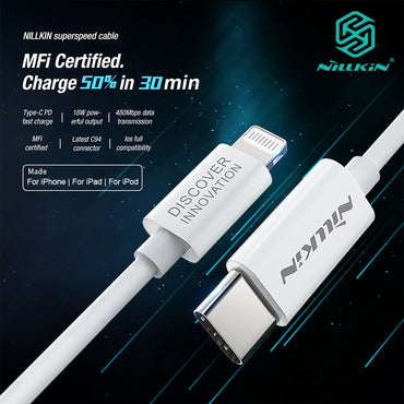 NILLKIN Type-C Lighting Cable