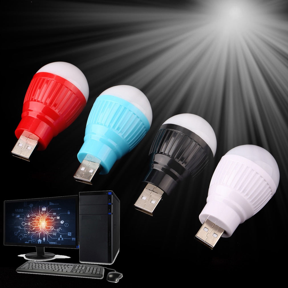 Portable Mini USB LED Light Bulb