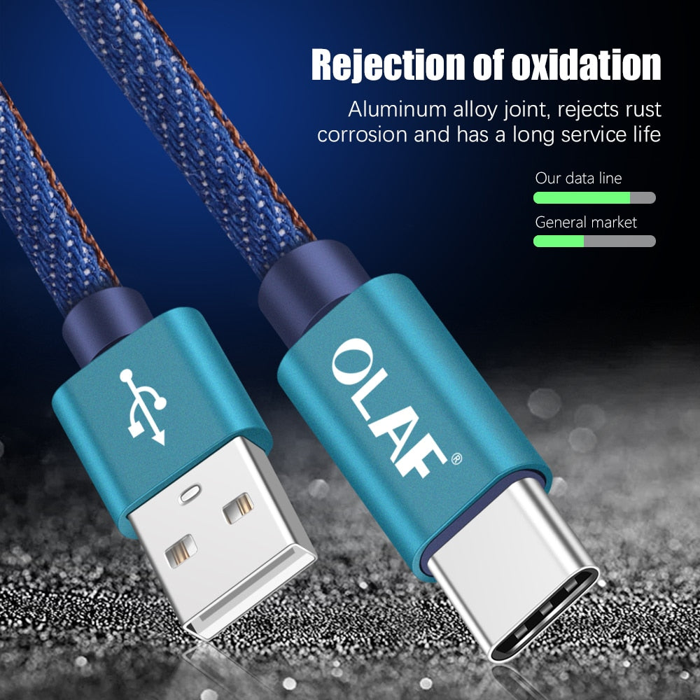 OLAF Type C Cable Fast Charge Data Cable
