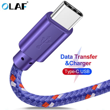 OLAF USB Type C Cable Nylon Braided