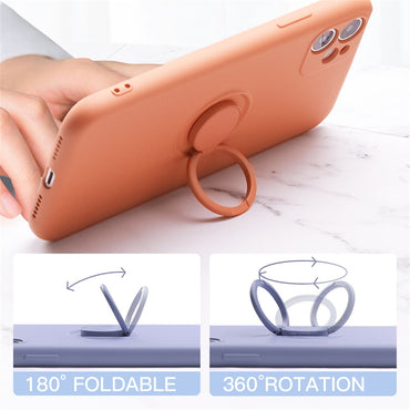 Magnetic Ring Holder and Case For iPhone