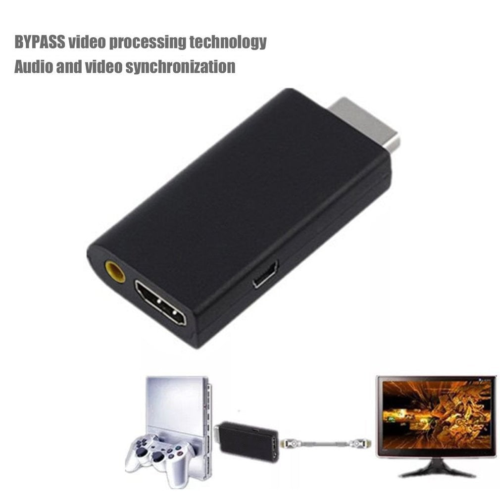 PS2 TO HDMI-compatible Audio Video Adapter