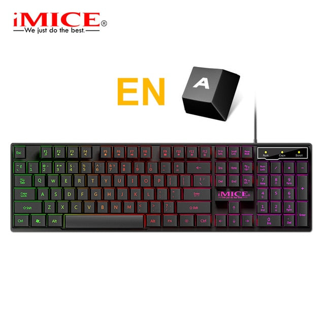 RGB Gaming keyboard and Mouse With Backlight
