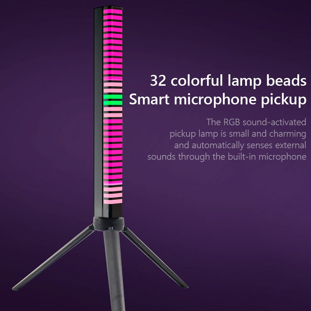 RGB Sound Controlled LED Strip Light