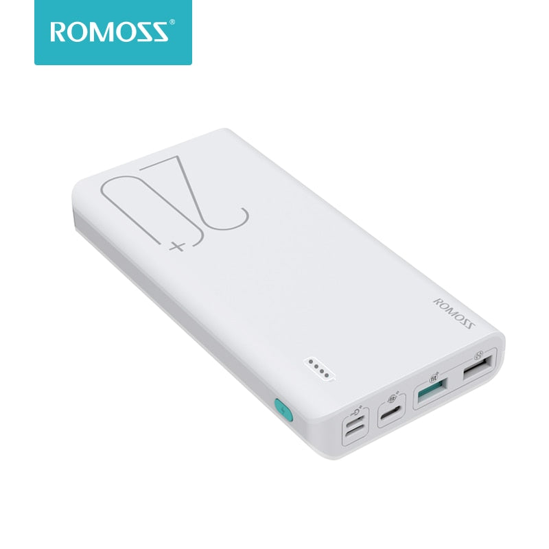 ROMOSS Two-way Fast Charging Sense 6+ Power Bank  20000mAh